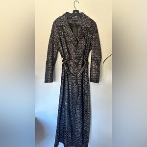 Multicolor Long Sleeve Coat/Dress